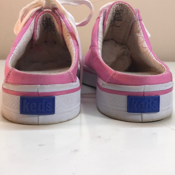Keds Pink SlipOn Mule Sneakers Size 6 - Picture 3 of 7